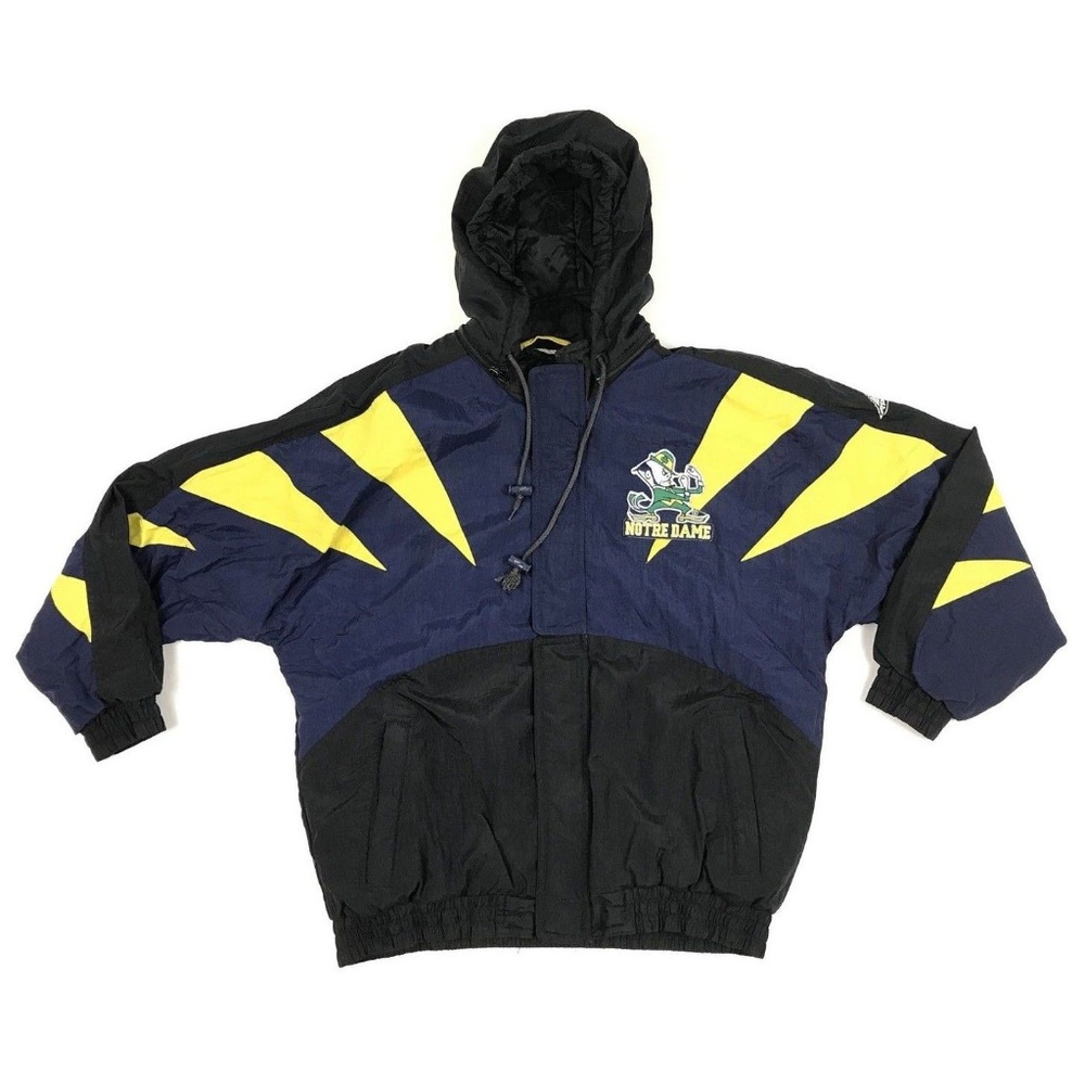 Apex Jacket Men Size Medium Blue Notre Dame Coat